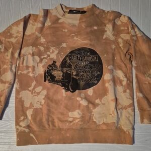 Harley Davidson Motor Cycles Mens Womens Embroidered World Record New York Chic